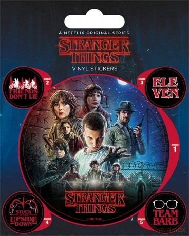 Stranger Things (One Sheet) Vinylowe naklejki