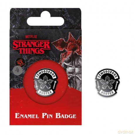 Stranger Things 4 (Demogorgon Hunter) Enamel Pin Badge