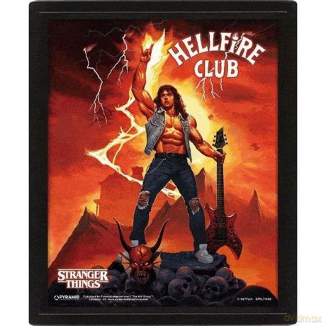 Stranger Things 4 (Hellfire Tribute) Loose 3d