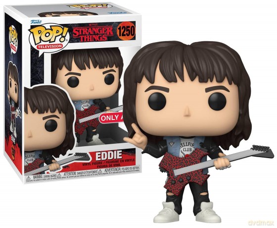 Stranger Things Pop! Tv Vinyl Figur Eddie With Gui