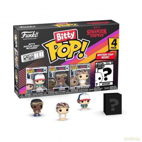Stranger Things: Funko Bitty Pop - Season 1- Dustin 4pk
