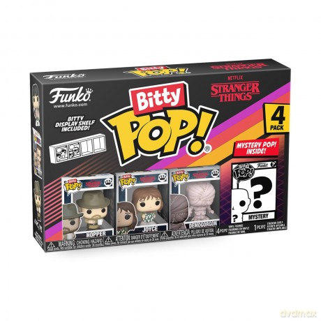 Stranger Things: Funko Bitty Pop - Season 1- Hopper 4pk