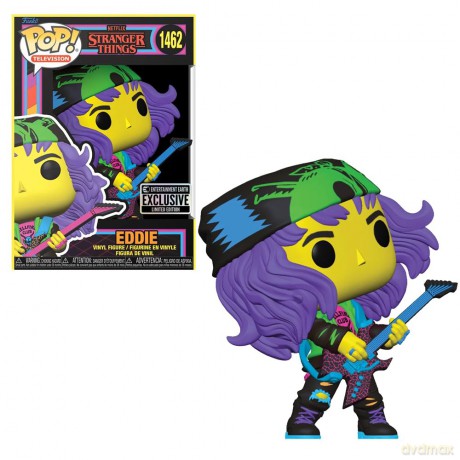 Stranger Things: Funko Pop! Television - Hunter Eddie (Black Light) (Vinyl Figure 1462)