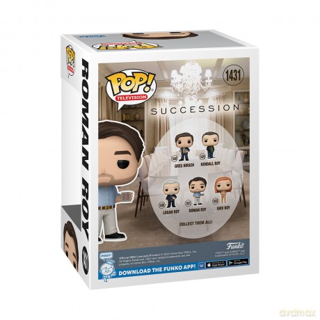 Succession: Funko Pop! Tv - Roman Roy (Vinyl Figure 1431)