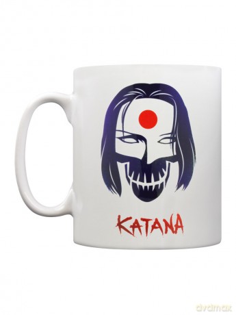 Suicide Squad "Katana Skull" Ceramic Mug, Multi-Colour