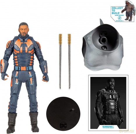 Suicide Squad Build A Actionfigur Bloodsport (Unma