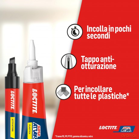 Super Attak Plastica 2gr+4ml
