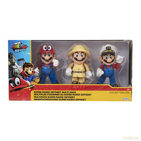 Super Mario 4 Mario Odyssey 3-Pack