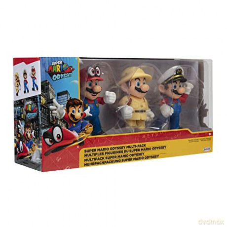 Super Mario 4 Mario Odyssey 3-Pack