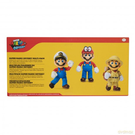Super Mario 4 Mario Odyssey 3-Pack