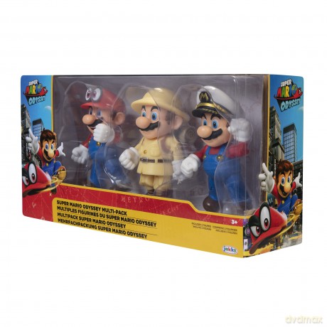 Super Mario 4 Mario Odyssey 3-Pack