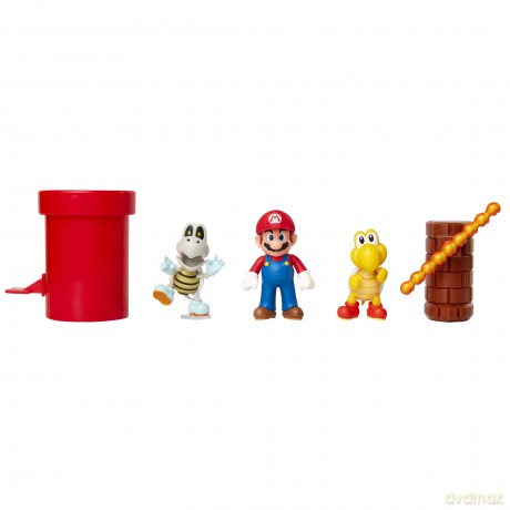 Super Mario Dungeon Diorama Set 5pz
