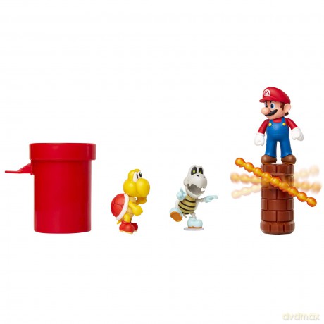Super Mario Dungeon Diorama Set 5pz