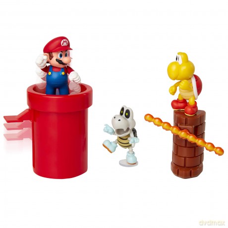Super Mario Dungeon Diorama Set 5pz