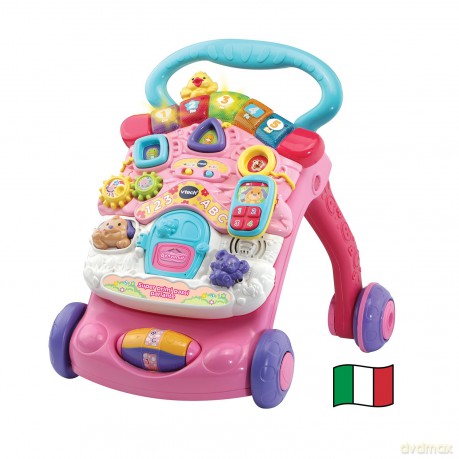 Superprimipassi Parlante 2in1 Rosa