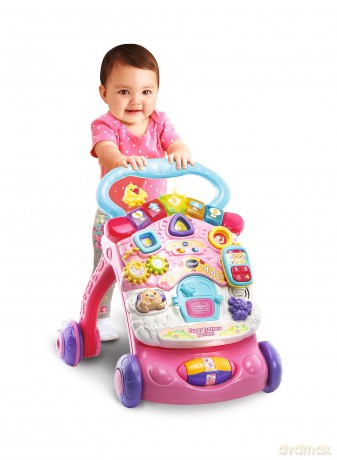 Superprimipassi Parlante 2in1 Rosa