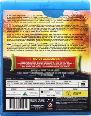 Kung Fu Panda [PRZECENA] [Blu-Ray] 
