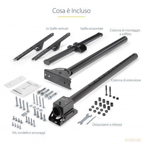 Supporto Da Soffitto Per Tv