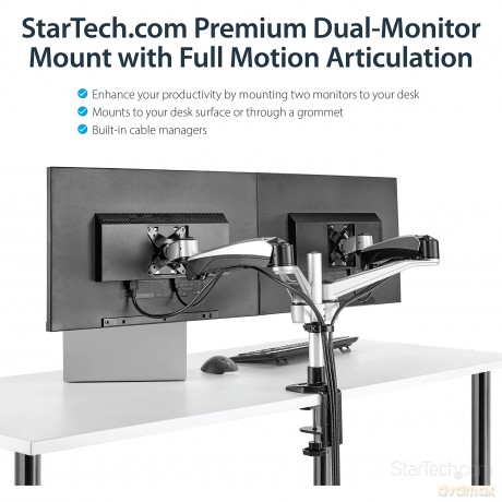 Supporto Doppio Monitor Bracci Art