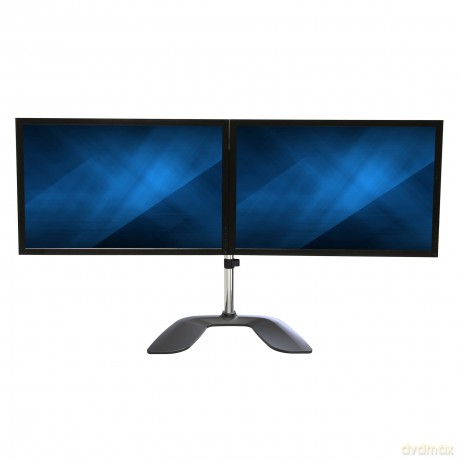 Supporto Doppio Monitor In Acciaio