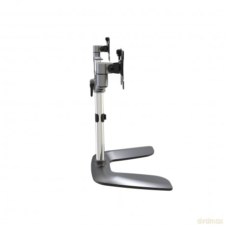 Supporto Doppio Monitor In Acciaio