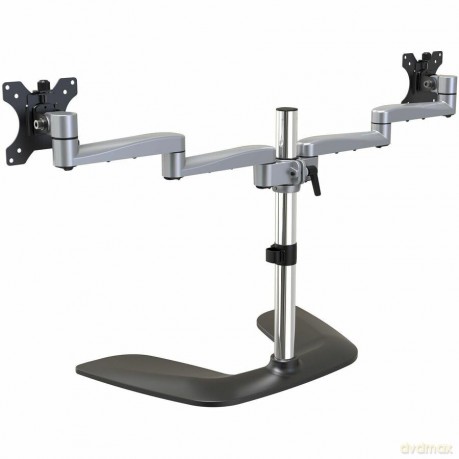 Supporto Doppio Monitor In Acciaio