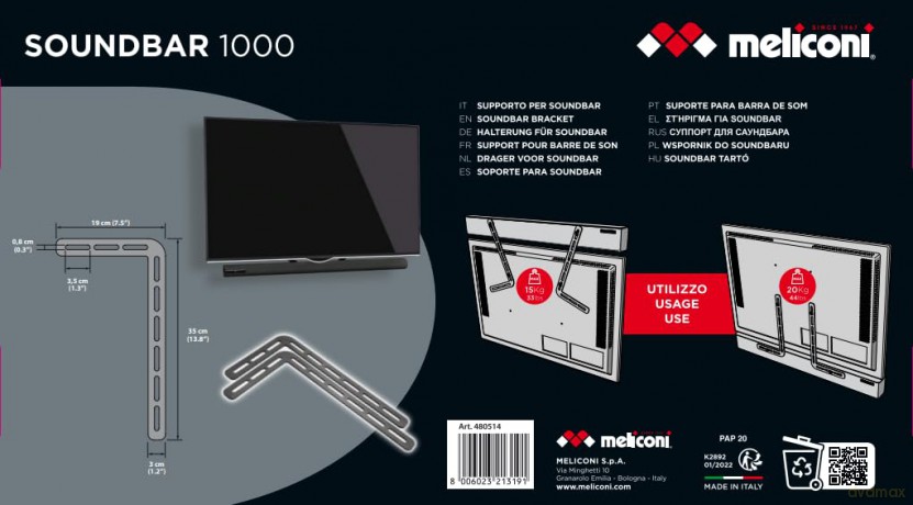 Supporto Soundbar 1000
