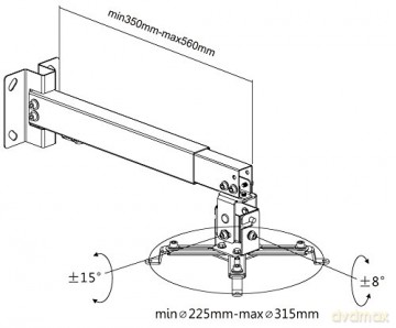 Svp Tapa 430/650mm Black
