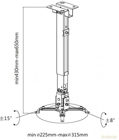 Svp Tapa 430/650mm Silver