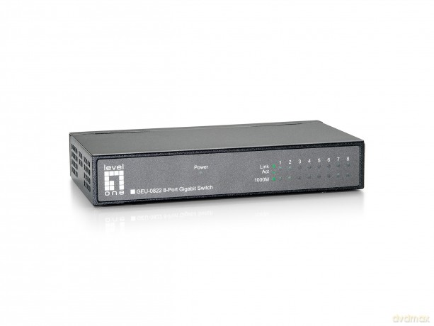 Switch Desktop 8porte Metalhousing