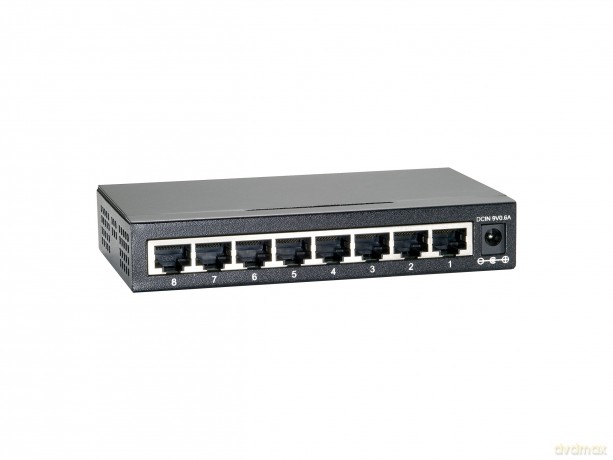 Switch Desktop 8porte Metalhousing