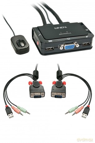 Switch Kvm Compact Vga Usb 2.0 A