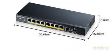 Switch Web Managed 8 Porte Gigabit