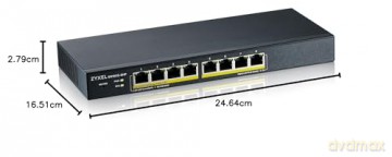 Switch Web Managed 8p Gigabit Poe