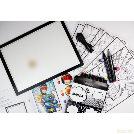 Sycomore: Xxl+ Led Light Pad And Markers Workshop