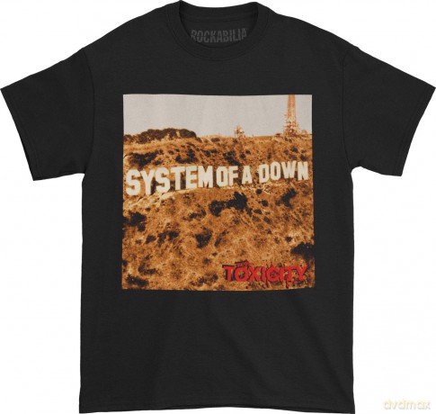 System Of A Down Men's Tee: Toxicity (XX-Large)