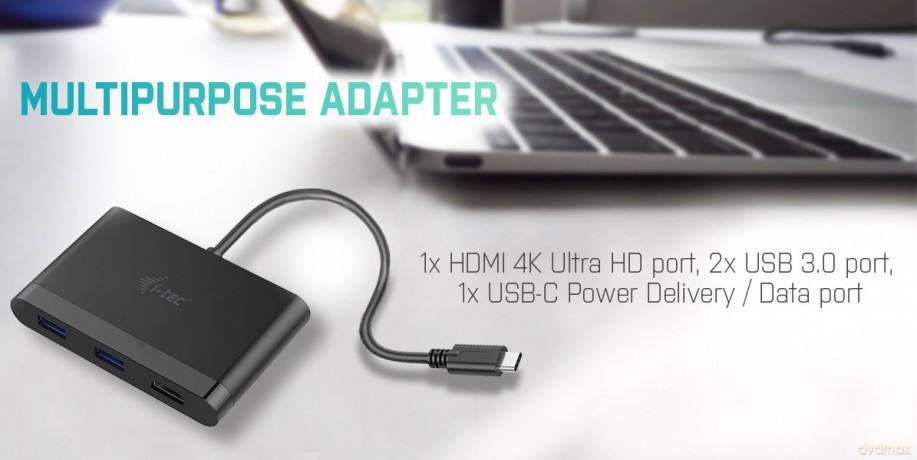 T.Adap-Hdmi Usb 3.0 Usb-C Pd/Data