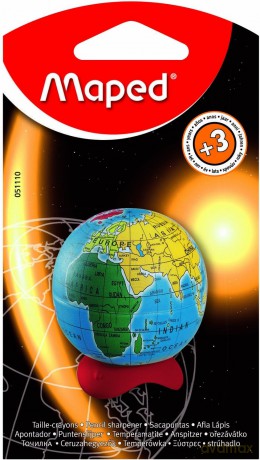 Temperówka maped globe [ZABAWKA]