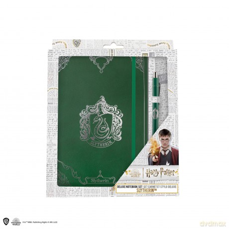 Taccuino Deluxe E Penna Serpeverde - Harry Potter
