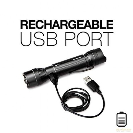 Tactical 700 Lumens Rechargeable