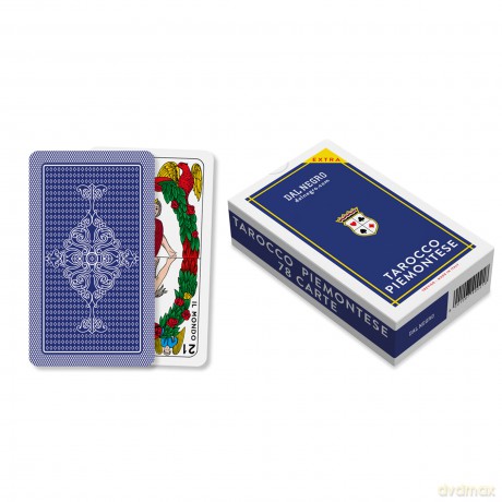 Tarocco Piemontese 78 R. Extra Blu Duplex Rinforzato