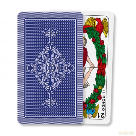 Tarocco Piemontese 78 R. Extra Blu Duplex Rinforzato