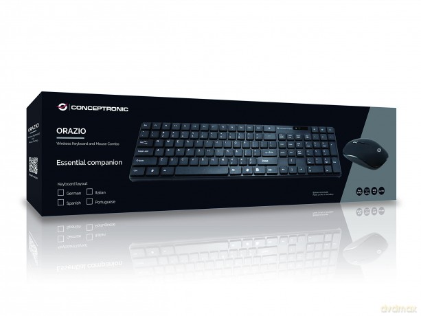 Tastiera + Mouse Wireless Ita