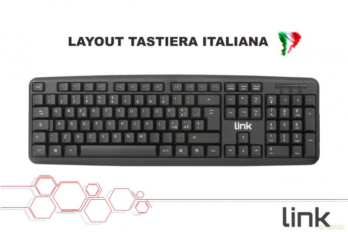 Tastiera Italiana Usb Riciclata