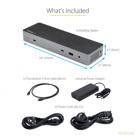 Tb3/Usb-C Dock - 2x Dp/Hdmi