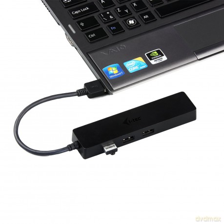 Tec Slim Hub 3 Port Usb 3.0 Gb Ethernet Adapter Wi