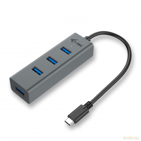 Tec Usb-C Metal 4-Port Hub I-Tec Usb-C Metal 4-Port Hub