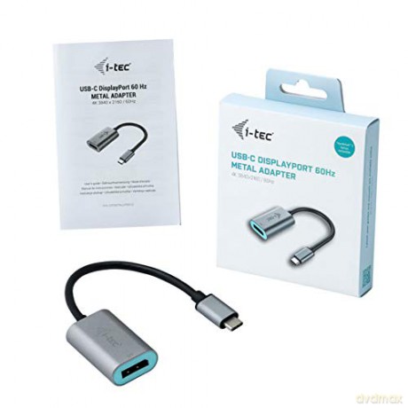 Tec Usb-C Metal Display Port Adapter 60hz