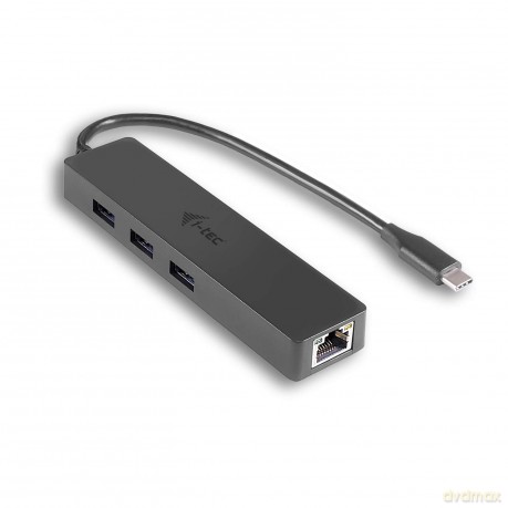 Tec Usb-C Slim Hub + Glan Usb-C 3 Port Hub Usb 3.0 + Glan