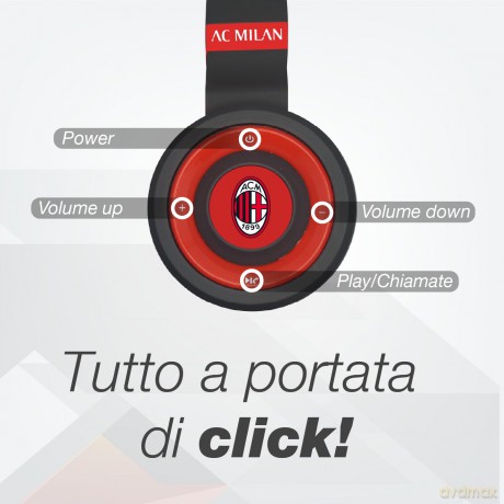 Techmade Cuffie Bluetooth Milan